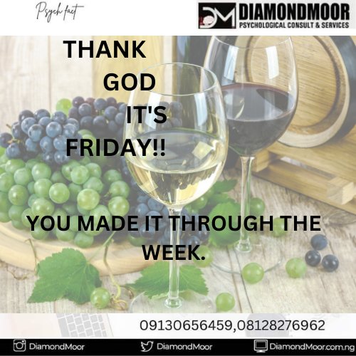 Thank God it's Friday #TGIF #Enjoyweekend #Smilemore #Hopelivesinyou #Bookasession