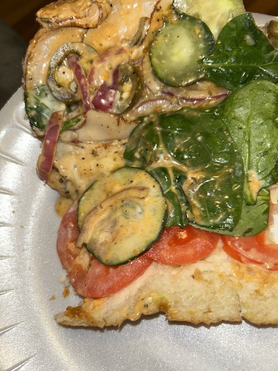 LilbihWatchout's tweet photo. @SUBWAY damn where’s the turkey! I know it’s a 6’ but you would’ve thought this was a veggie.! I taste more jalapeños than anything! 🙄🙄🙄 Mind you I ordered this off @DoorDash anyways 🙄 https://t.co/h6vA4MI50N