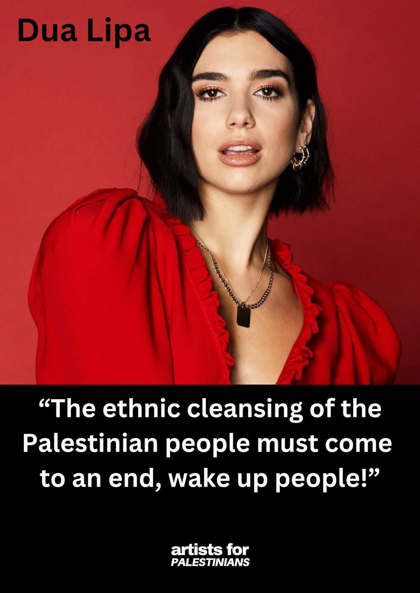 Do you support Dua Lipa?