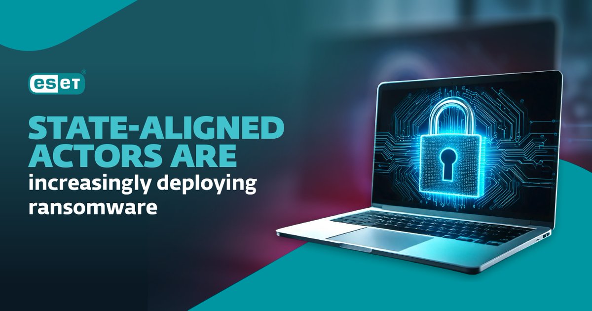 State-backed ransomware attacks are on the rise, but you can protect your business with these steps:

🛡️ Keep offline backups.
🛡️ Use multi-factor authentication &amp; update software.
🛡️ Train staff to spot phishing.

Stay vigilant! Learn more welivesecurity.com/en/business-se… #CyberSecurity