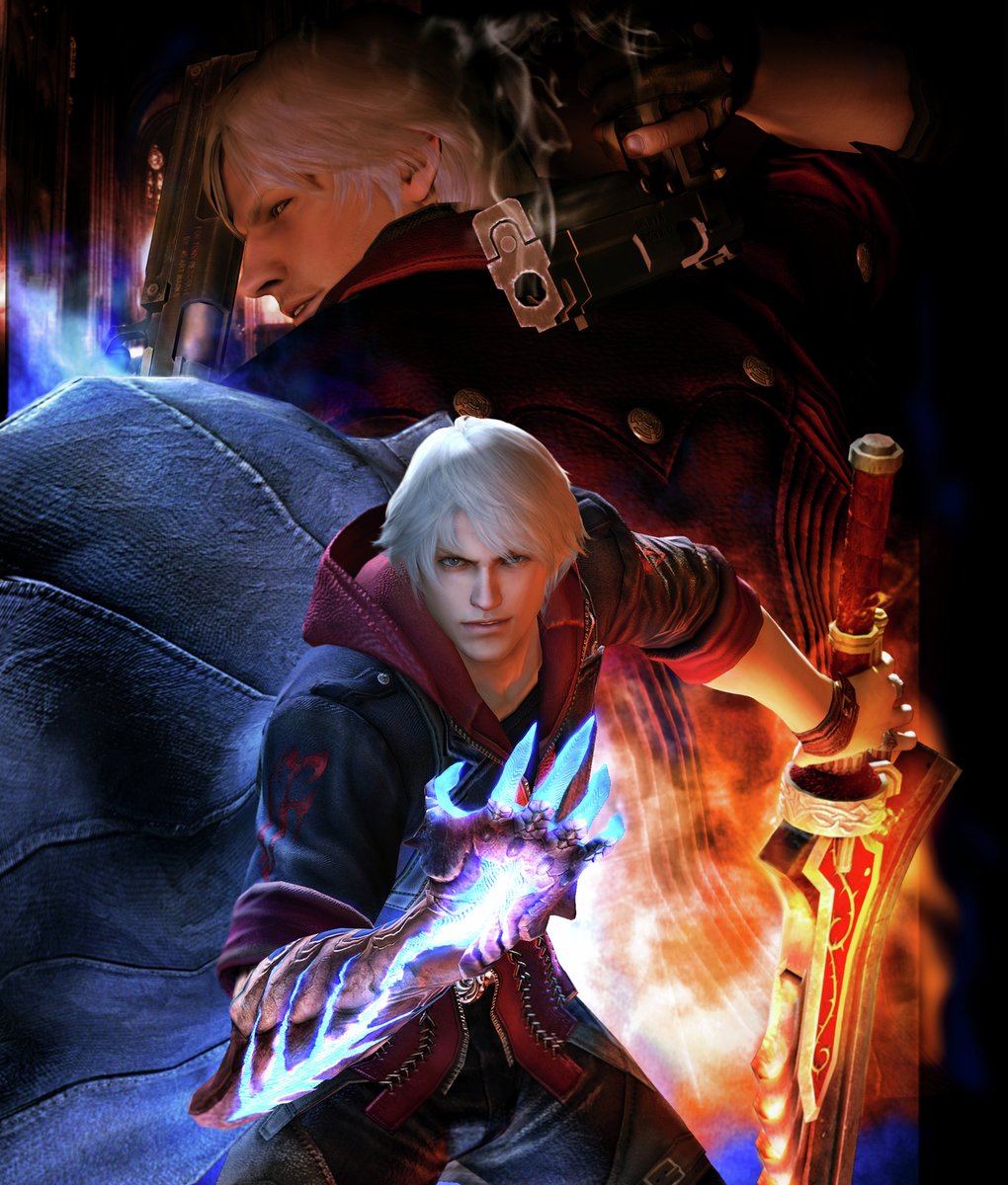 capcom_official's tweet photo. 1月31日は『デビル メイ クライ4』（2008年/PS3/X360）の発売日です！ https://t.co/LMaGEXtNhH