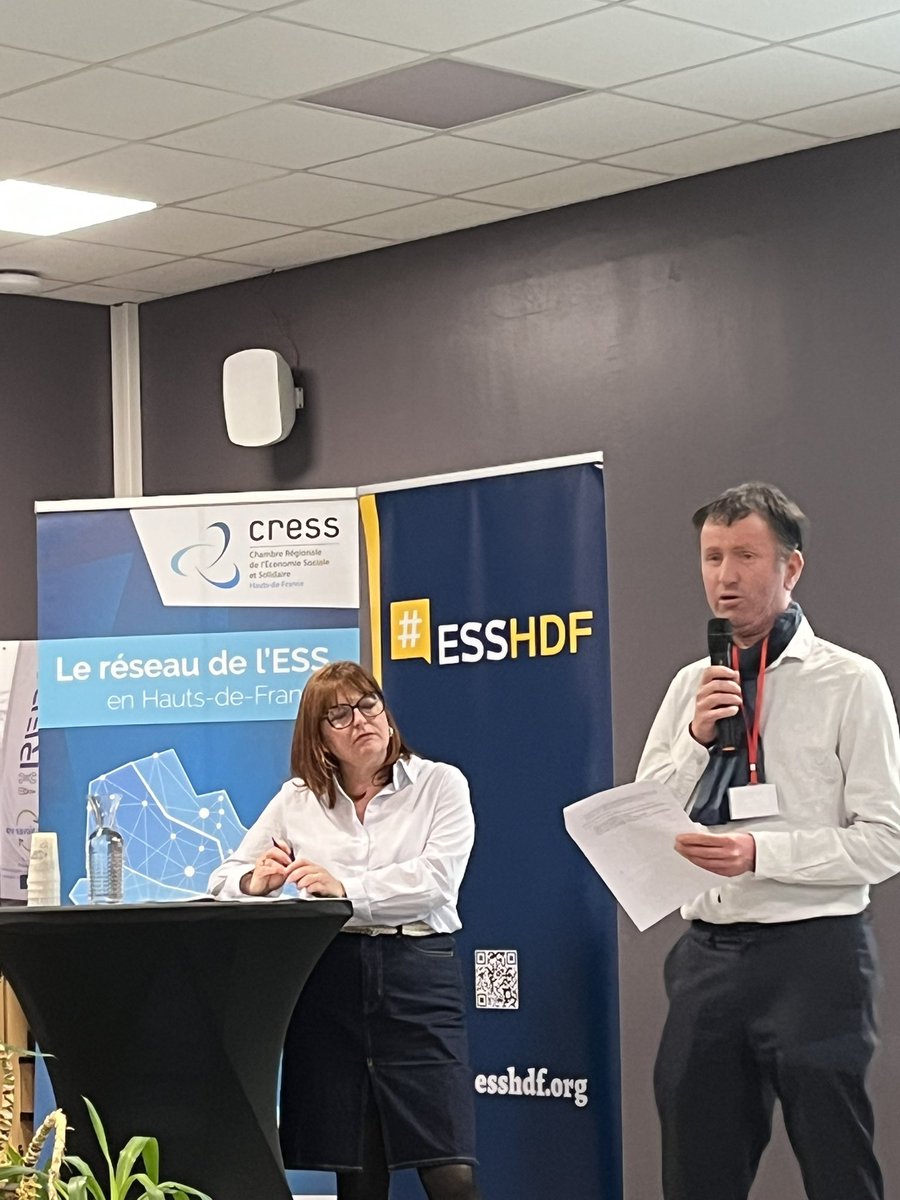 Peggy Robert présidente de la <a href="/CressHdf/">CressHDF</a> a rappelé les enjeux et les projets 2025 de l’économie sociale et solidaire lors de son assemblée générale <a href="/VilleAmiens/">Ville d'Amiens</a> en présence de <a href="/NoelleMarieD/">Marie-Noëlle Delaire</a> du <a href="/hautsdefrance/">Région Hauts-de-France</a> d’Agnes Jacques de <a href="/ademe/">ADEME</a> et de JG Delacroix du SGAR Hauts de France