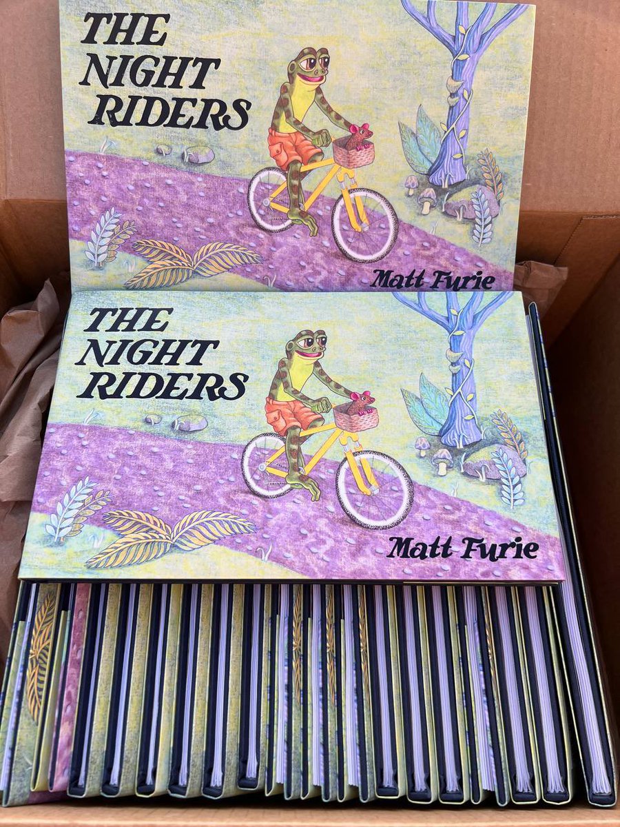 FuriesMystery's tweet photo. Our community have been purchasing The Nightriders book the roots of #Mystery by @Matt_Furie to gift to those less unfortunate..

A truly touching gesture ❤️ https://t.co/Pws8aiGrUW