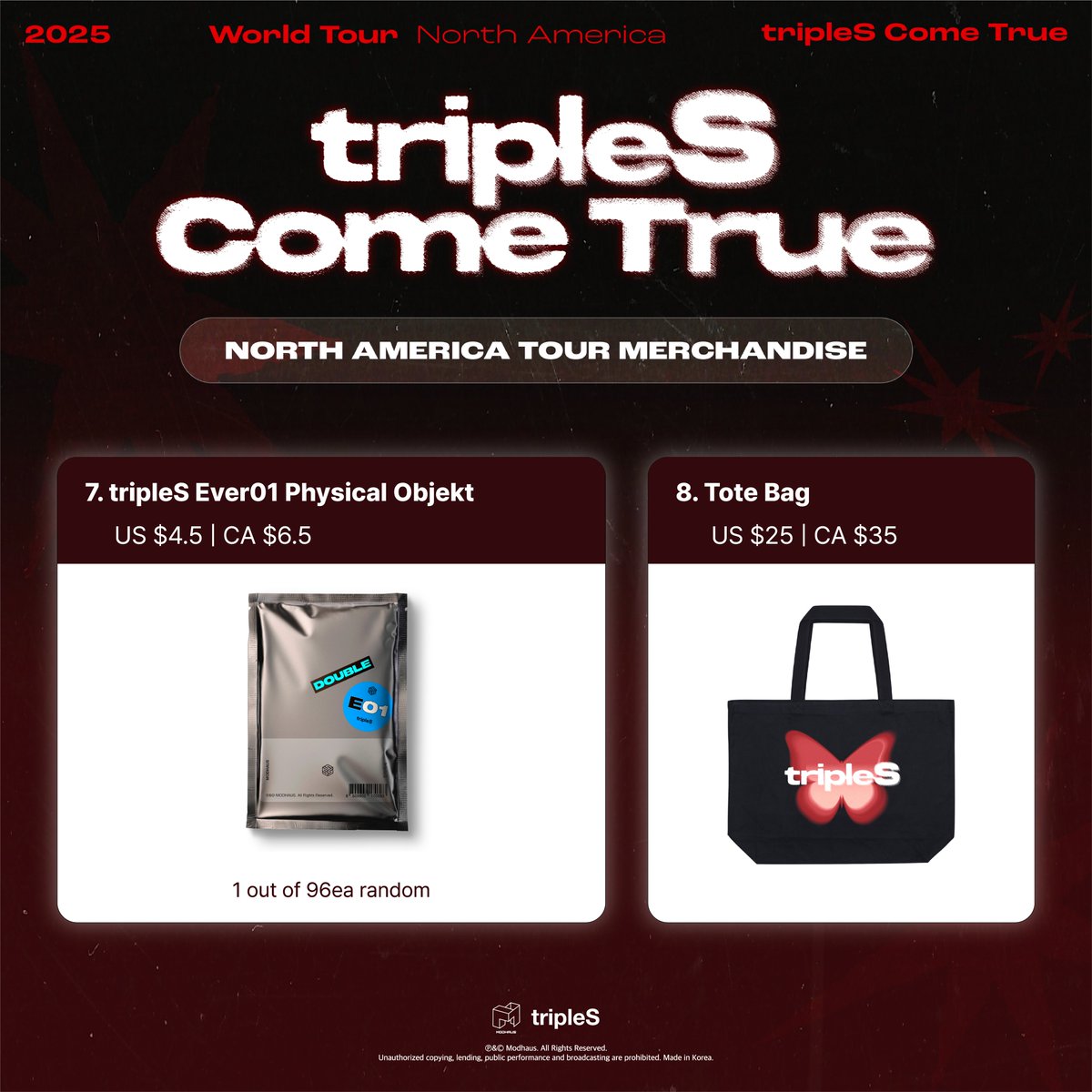 tripleS 2025 World Tour [tripleS Come True] in North America
