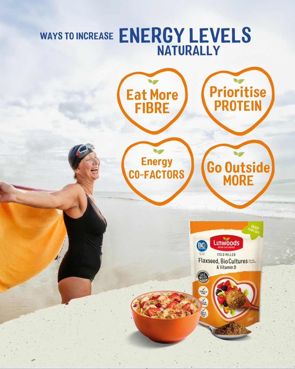 LinwoodsFoods's tweet image. Feeling low on energy? We've got you covered! 💪
 Discover natural ways to support your energy levels and feel your best every day🌱✨

Read the full article Here 👉 
linwoodshealthfoods.com/increase-your-…

#flaxseedbenefits #healthybreakfastideas #energylevels