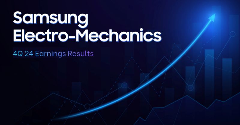 Samsung Electro-Mechanics announced financial results for its fiscal 2024 fourth quarter.

▷Read more: bit.ly/40Hw8Nl