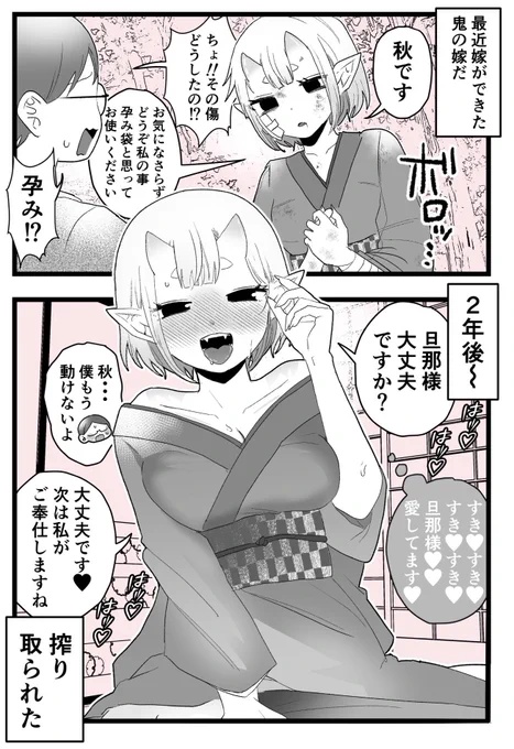 ボロボロの鬼嫁を愛した結果 