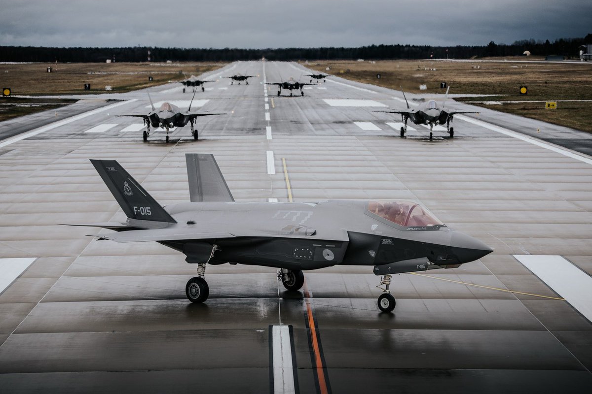 🇪🇪🇳🇱 collaborate with a F-35 Agile Combat Employment event at Åmari air base

The event means the 🇳🇱 quickly went from 4 to 8 F-35s ready for any mission assignment. A proof of flexibility &amp; reach for #NATO AirPower

Read more: ac.nato.int/archive/2025-2…