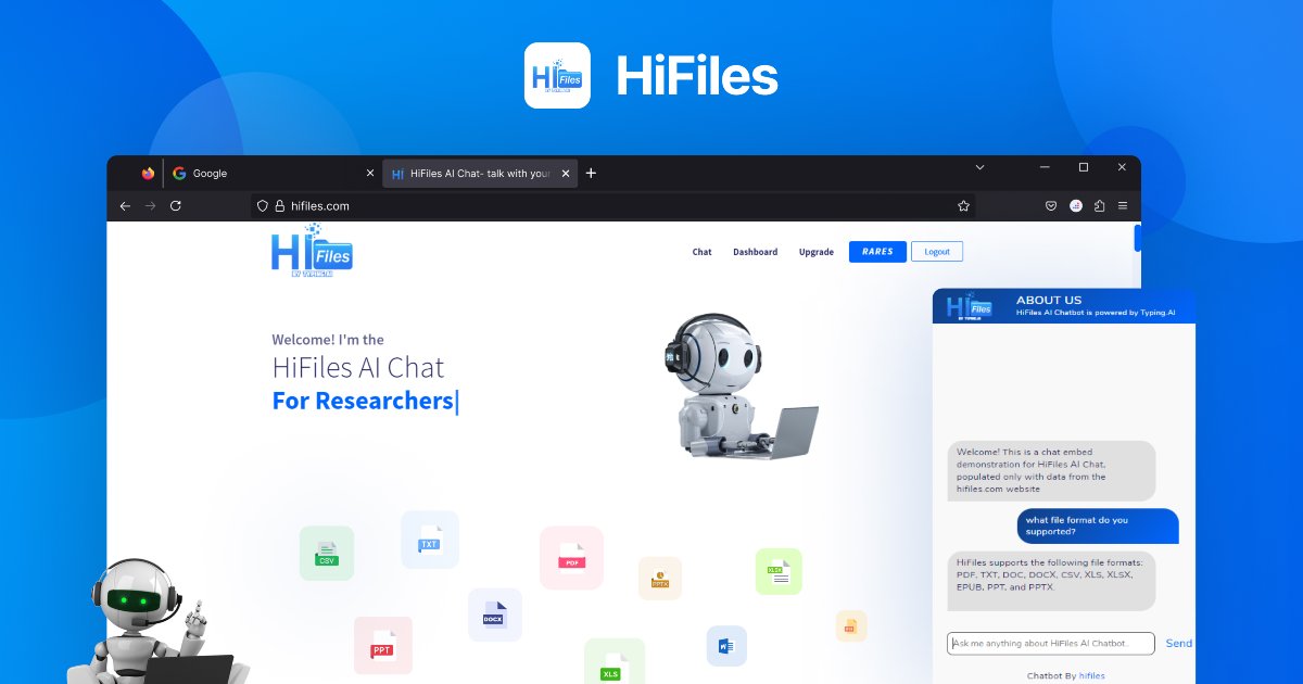 🚀 We just launched HiFiles AI on Product Hunt!

No more digging through documents—just upload, ask, and get instant answers with AI. ⚡📂

Show us some love &amp; upvote! ❤️👇
🔗 producthunt.com/products/hifil…

#ProductHunt #AI #Tech #Startup 🚀