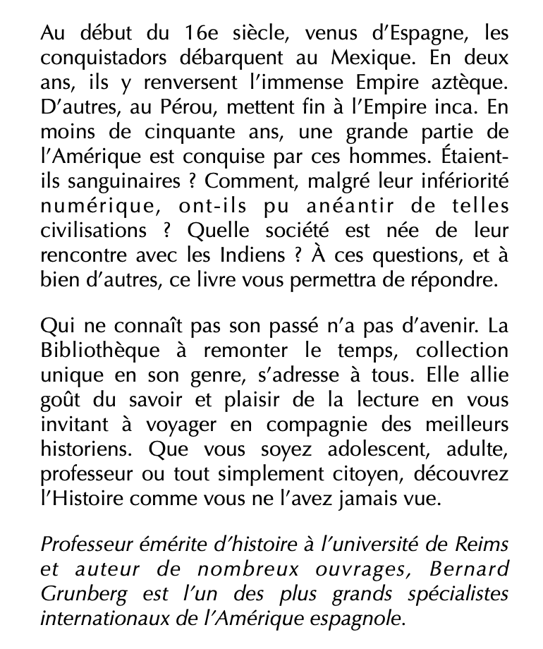 Bernard Grunberg - Les Conquistadors

À paraître en mars aux éditions du Cerf