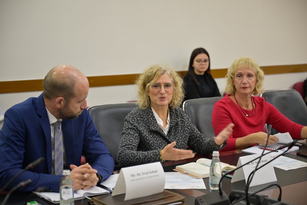 Key stakeholders in the fields of vocational education &amp; training, private sector development, innovation &amp; entrepreneurship, came together to review achievements, address challenges &amp; discuss the path toward a resilient, competitive economy with aspirations for EU integration.🤝