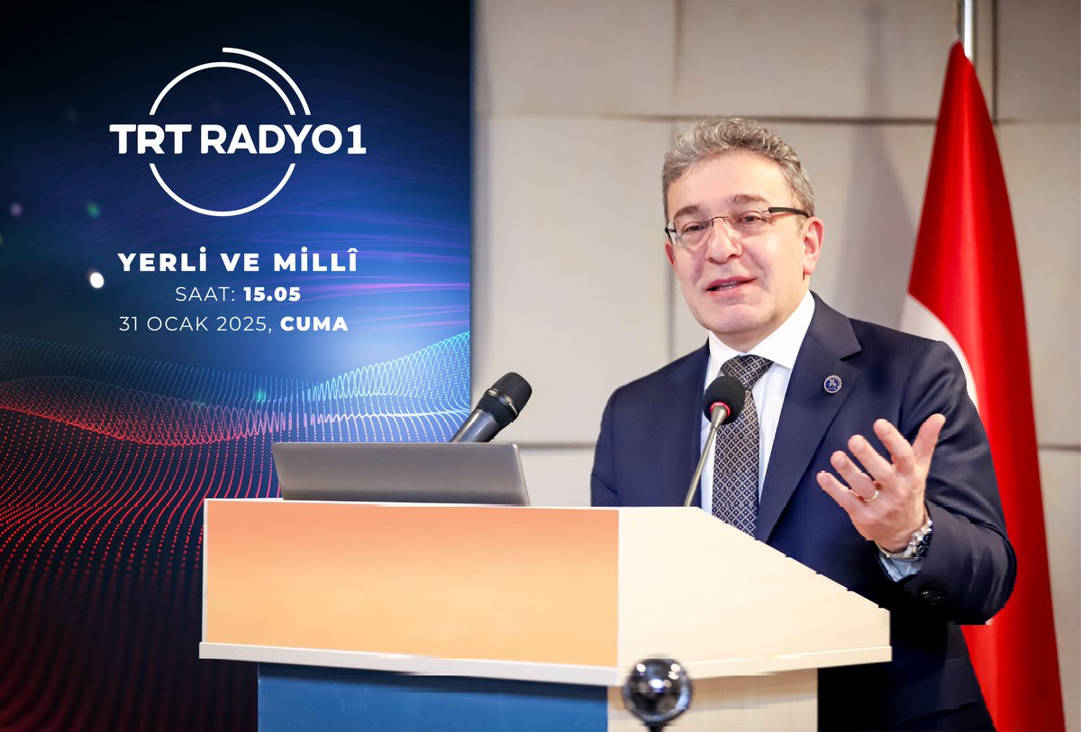 📻 Rektörümüz Prof. Dr. Bayram Yılmaz, TRT Radyo 1'e konuk oluyor!

Rektörümüz, <a href="/TRTRadyo1/">TRT Radyo 1</a>'de gazeteci Belma Şahaner’in hazırlayıp sunduğu "Yerli ve Millî” programında, Araştırma Üniversitemizi, teknoloji atılımlarımızı ve yükseköğretim gündemini değerlendirecek.

📅 31 Ocak Cuma