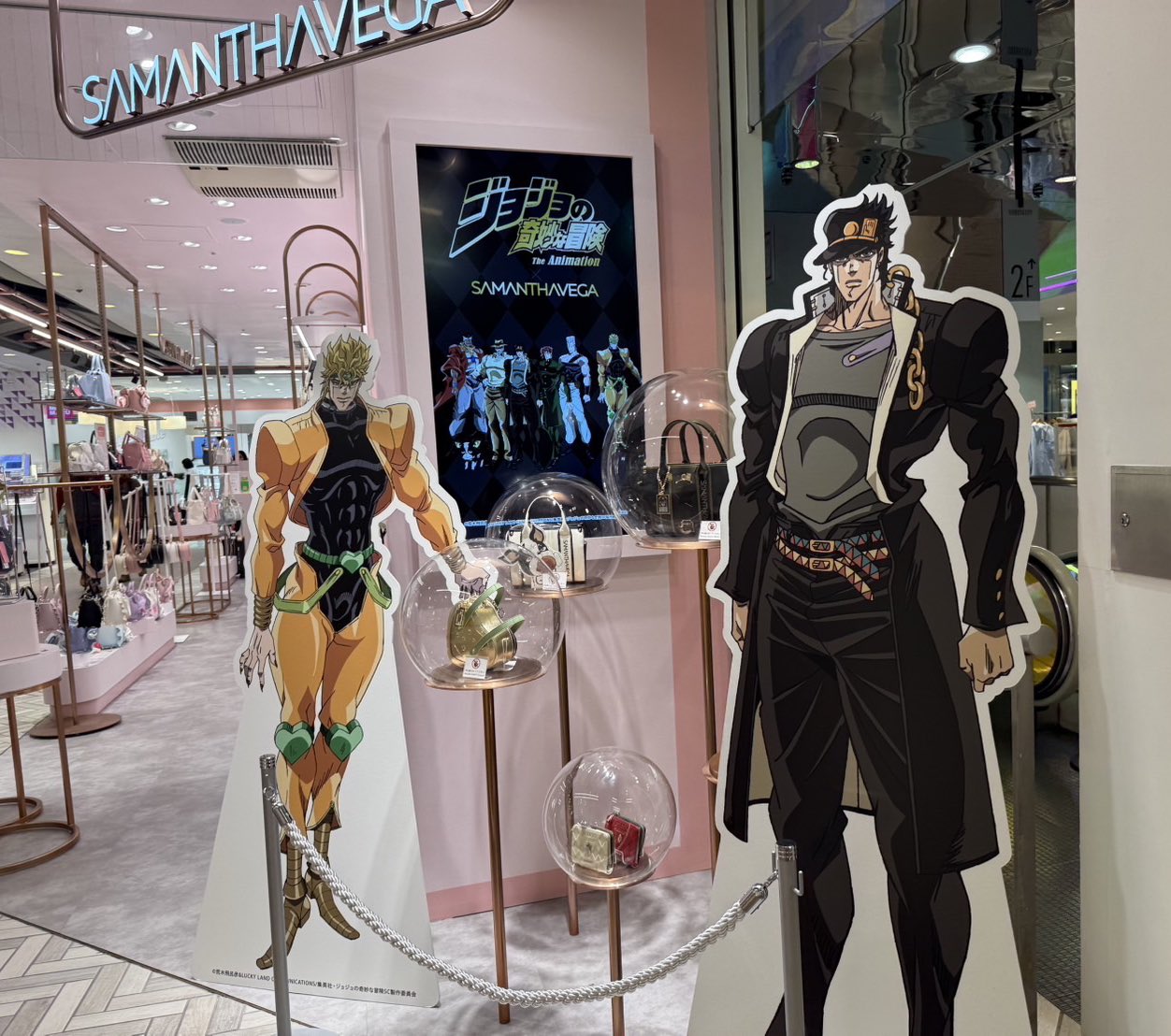 完売☆サマンサベガ✖️ジョジョ　スターダストクルセイダーズ『空条承太郎』チャーム サマンサベガから、アニメ『ジョジョの奇妙な冒険 スターダスト