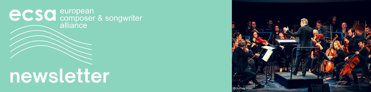 Creators_ECSA's tweet image. ECSA's January news is out!
🔵 ECSA publishes Report on Audiovisual Composers' Contracts
🔵 ECSA at @esns: Creators’ Talks panel and much more
🔵 ECSA and Nordic Film Music Days organise seminar on contracts
🔵 ECSA and @ScreenComposers Guild of Canada host International…
