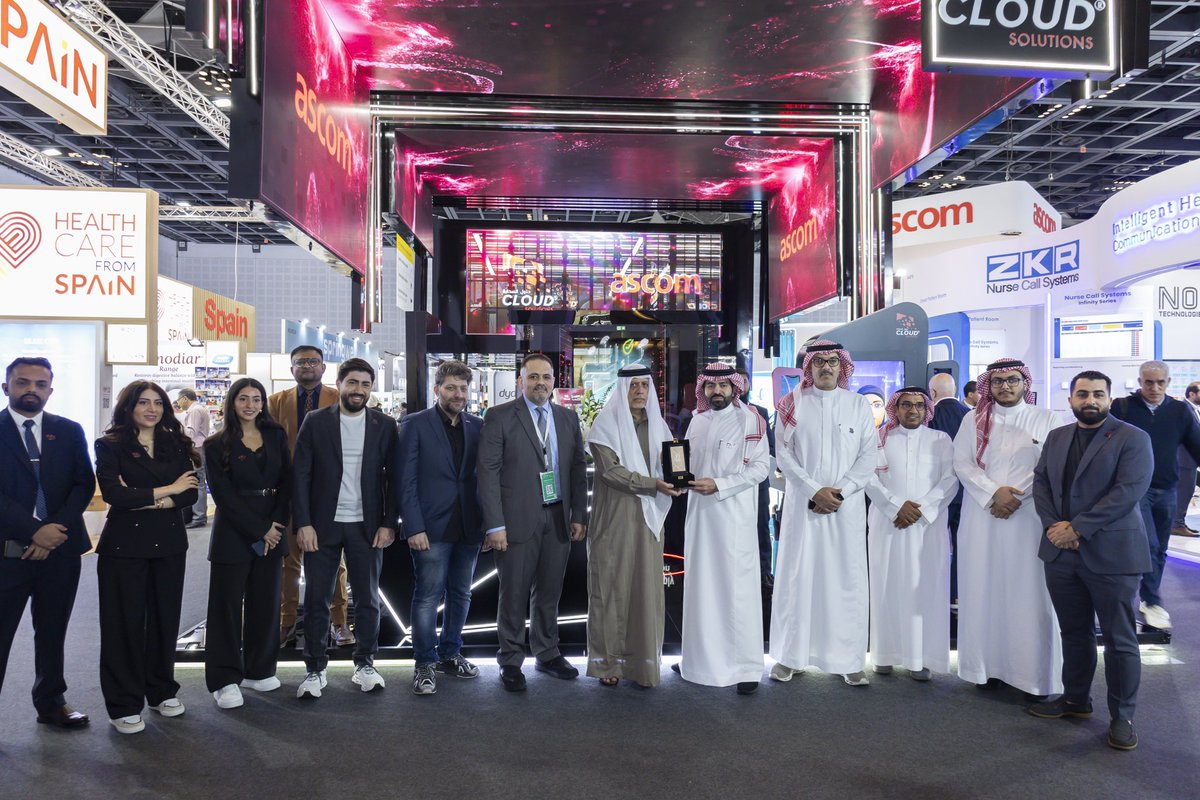 _CloudSolutions's tweet image. We are honored to receive the Best Partner Award from @AscomMiddleEast for 2025! This achievement reflects our commitment to excellence and innovation in the healthcare sector. Our partnership with Ascom drives us to reach even greater milestones! 

#SuccessfulPartnership #Ascom…
