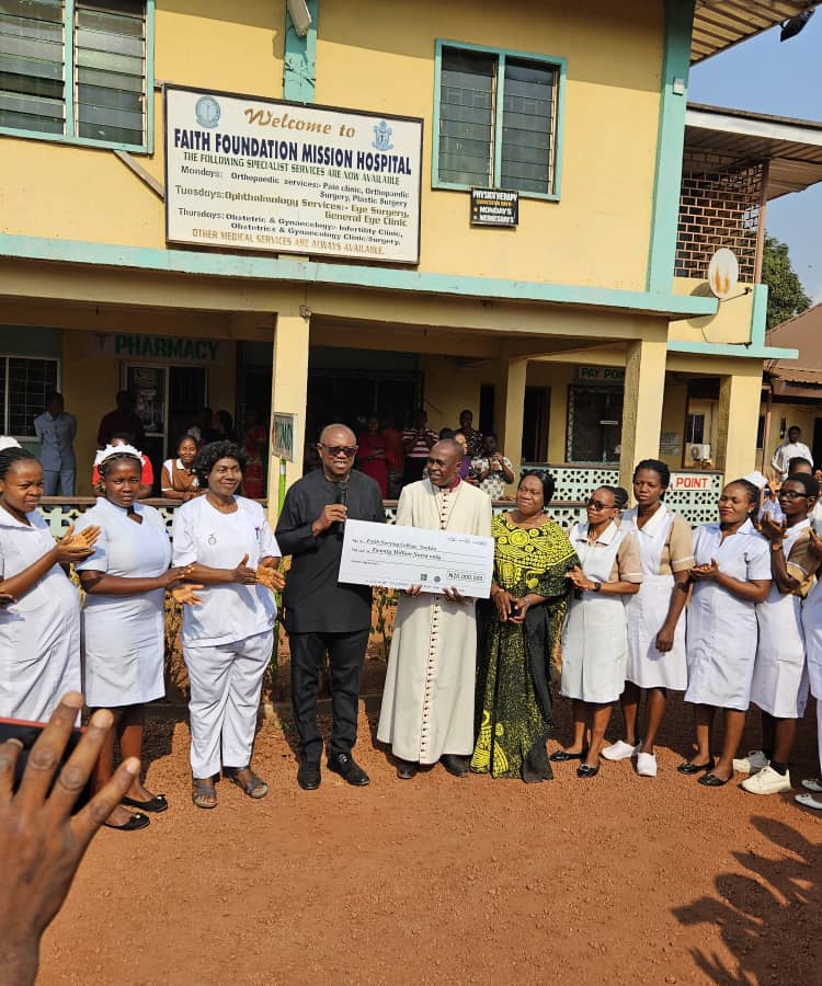 PeterObi's tweet image. Yesterday I was in Nsukka, Enugu state in continuation of my unwavering commitment and firm belief that the critical measure of development remains Health, Education, Reduction and Fighting Poverty.

While in this University town, I visited the proposed College of Nursing…