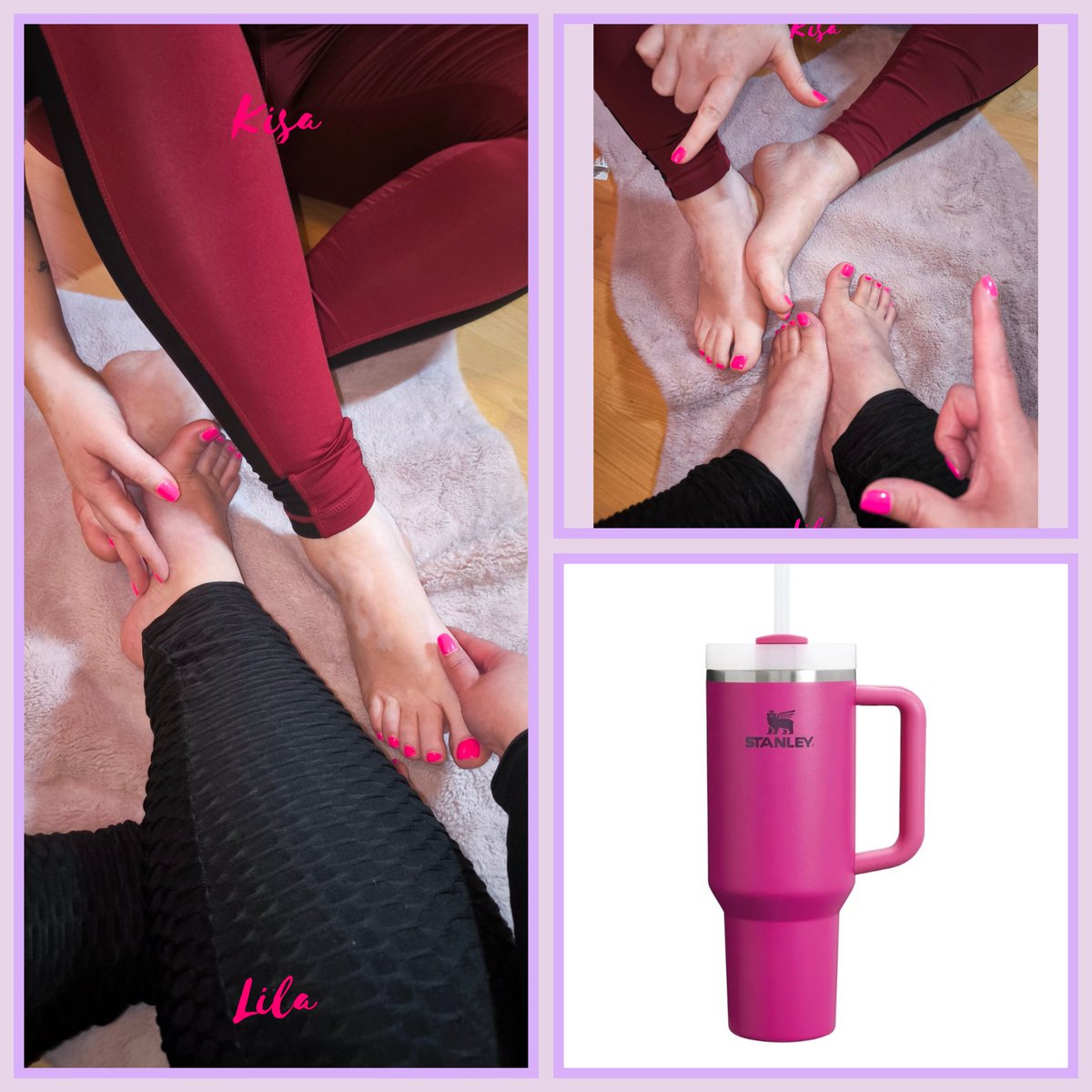 Passend zu unseren süßen Füssen, suchen wir noch einen Lappen, der uns den passenden STANLEY Becher sponsort. 💕

#feetlover #feet #footfetish #göttin #loser #goddess #zahlschwein #socks #feetfetish #sockslover #socken #smellysocks #socksgirl #footprint #fuss #smelly