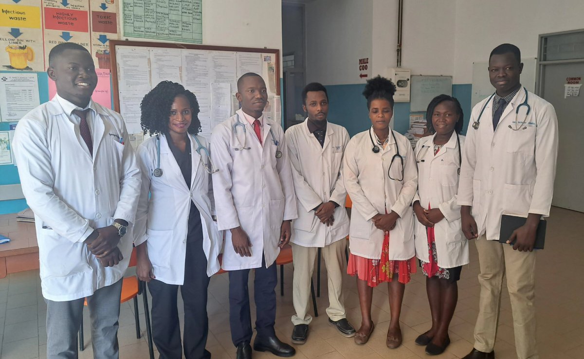 Congratulations to our incredible Internal Medicine Interns on successfully completing six months of intensive training. <a href="/lacor_hospital/">St. Mary's Hospital Lacor</a>
Your hard work, dedication, &amp; resilience have been truly inspiring. Keep pushing forward- your journey to excellence has only just begun