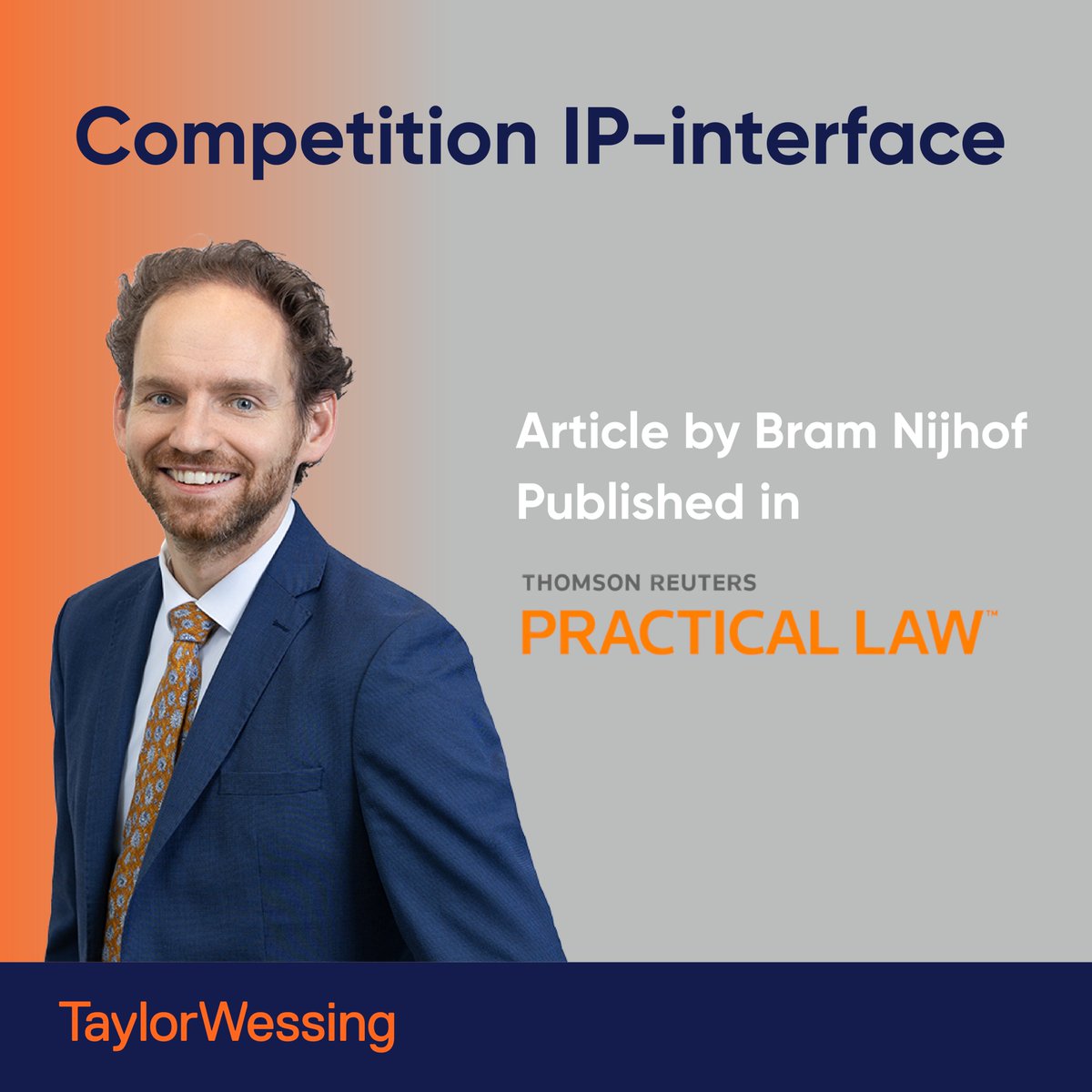 How do competition law and intellectual property (IP) law interact in the Netherlands? Competition, EU &amp; Trade expert Bram Nijhof has authored a Practice Note for Thomson Reuters Practical Law examining this crucial legal intersection: bit.ly/4htPjB0