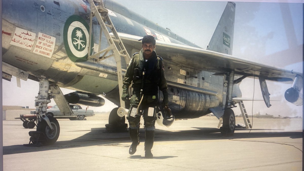 BlickyIan's tweet image. 53-672 was a former RSAF Lightning FMk 53 - arguably the first multi role combat aircraft the export Lightning was A/A A/G ahd recce - the Royal Saudi Air Force operated the Lightning in combat and there is a huge untold story out there ⁦@AvHistorian⁩ ⁦@PickNat⁩