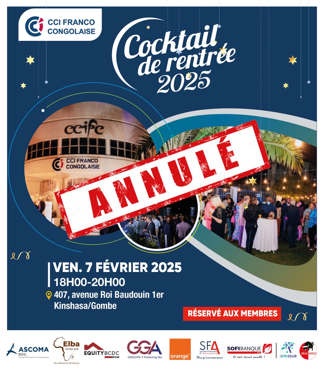 Chambre de Commerce Franco-Congolaise (@ccifc_rdc) on Twitter photo 