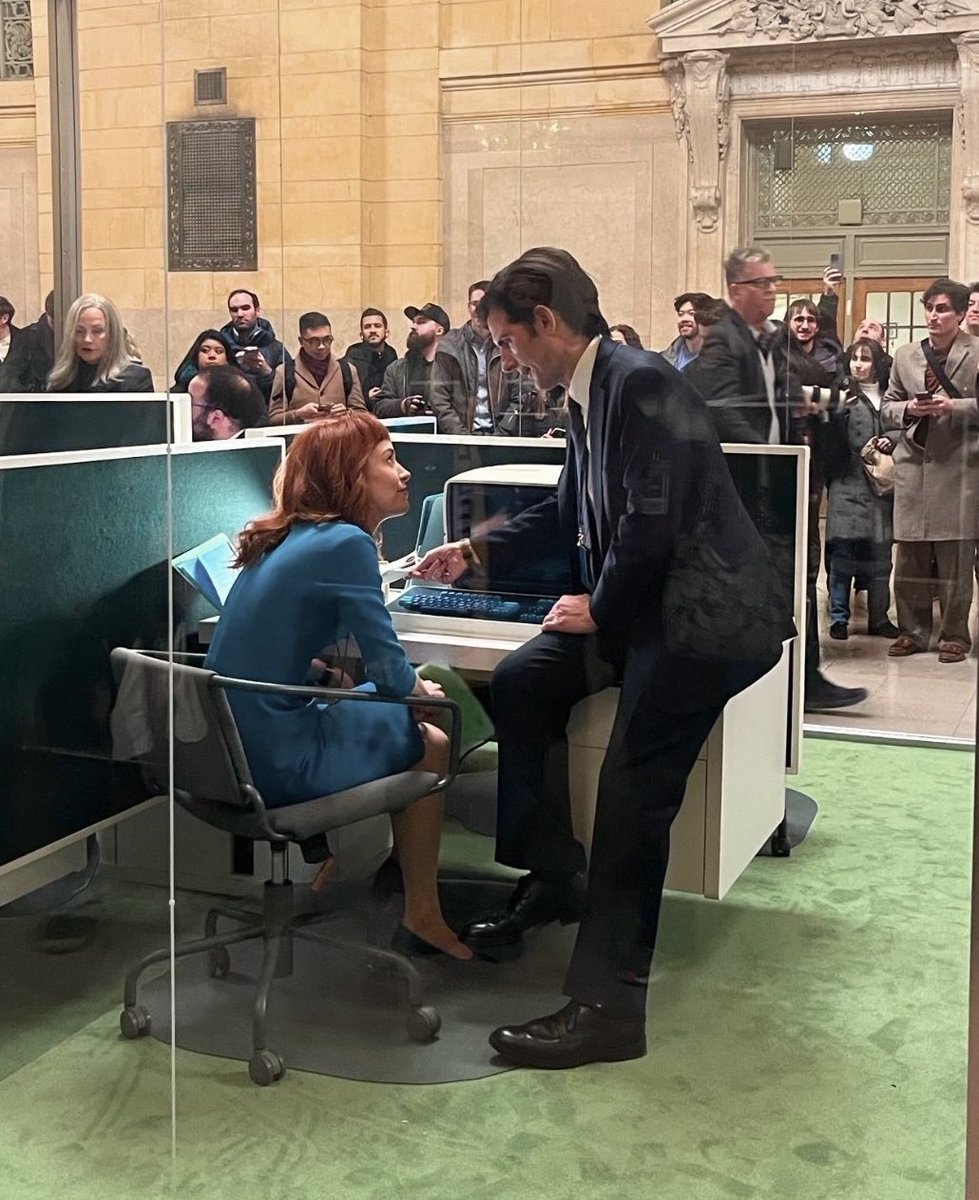 bearrboness's tweet image. There is sydcarmy everywhere for those with eyes to see 
#sydcarmy #fanart #Severance