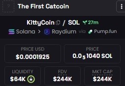 Smashing_PUMP_'s tweet photo. $KittyCoin
ca: AP7UTTyWge6AUXK3xAjiC3rsDB7Z63YMWddSqZnbpump

18m +433% https://t.co/agrdgJh4Ei