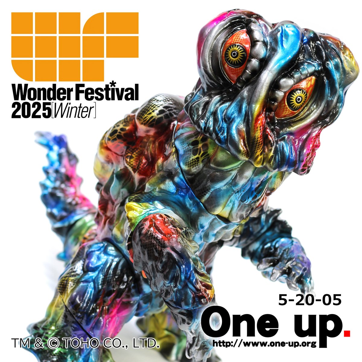 WF2024冬 洒落れ Kamerian. RUDRA AKA-ONI ルドラ ソフビ WF2024冬 洒落れ Kamerian. RUDRA AKA-ONI ルドラ ソフビ