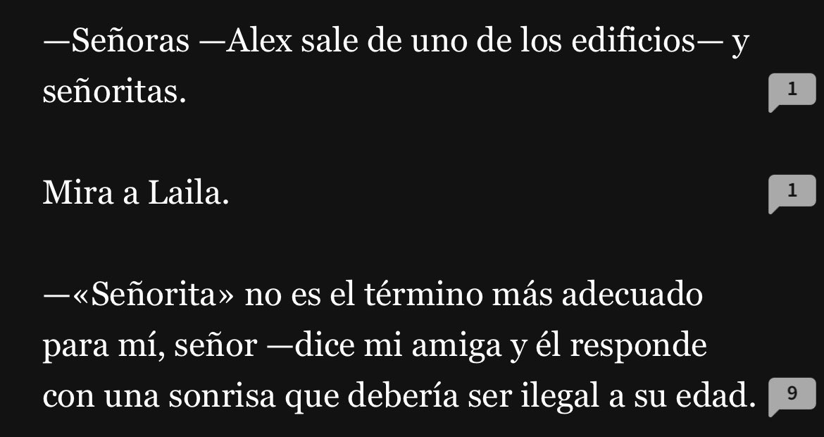 #SPOILER DESEO
HUELO A INFIEL …. Alex tú acaso no estás con Sara ?