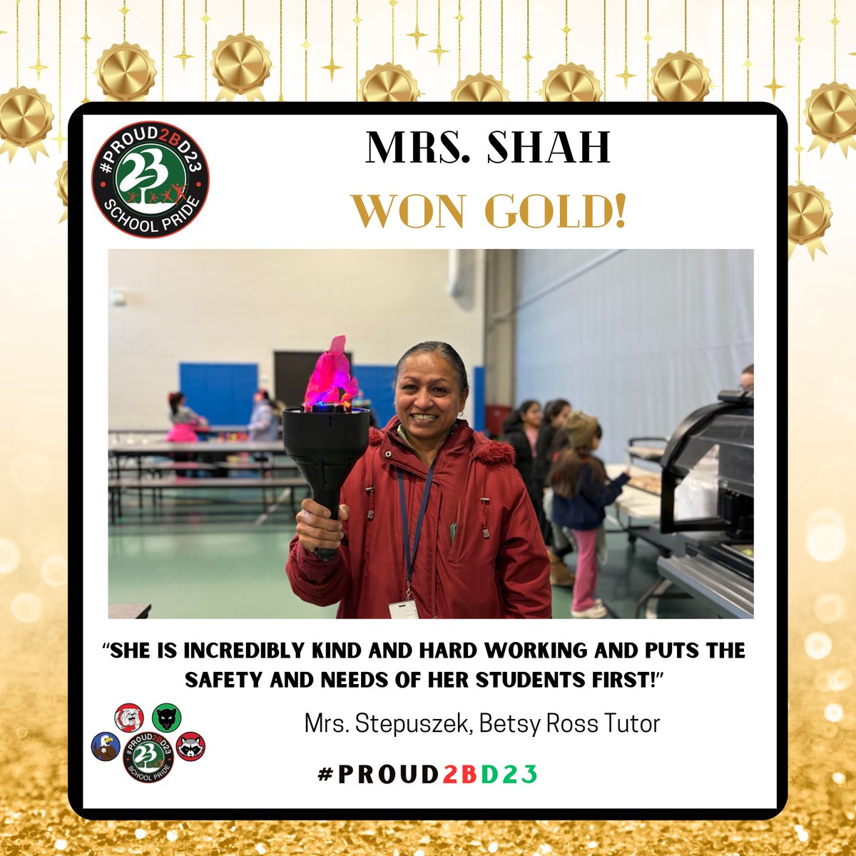 See who is winning gold and carrying the torch <a href="/PHSD23/">Prospect Hts. SD23</a>! Watch the podium for our next round of gold medal winners! #PROUD2BD23 🪙📷 <a href="/Dangelaccio/">Don Angelaccio</a>