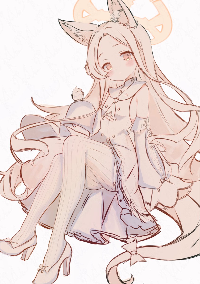 百合園セイア(ブルアカ) 「」|れふぃのイラスト