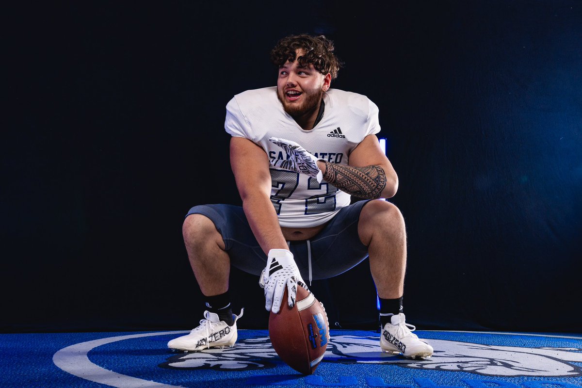 Viliamu Baker-Kline ’25 OL @ College of San Mateo tweet media