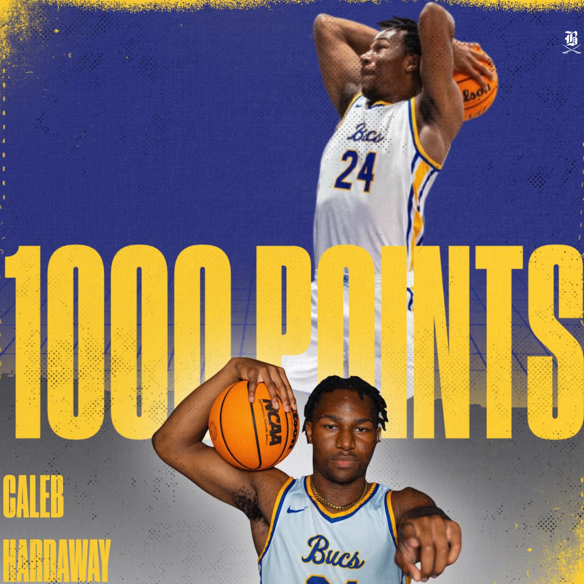 Congratulations To Caleb Hardaway on scoring his 1000th Career point tonight in a District win over Notre Dame! #weareBBS