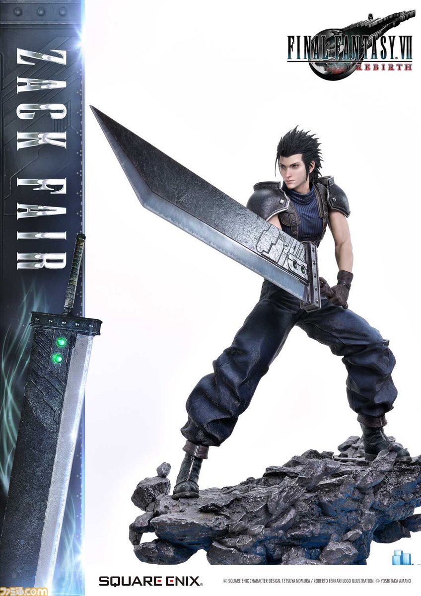 FF7リバース】ザックスの高級フィギュア（26万4000円）と『FF7』の
