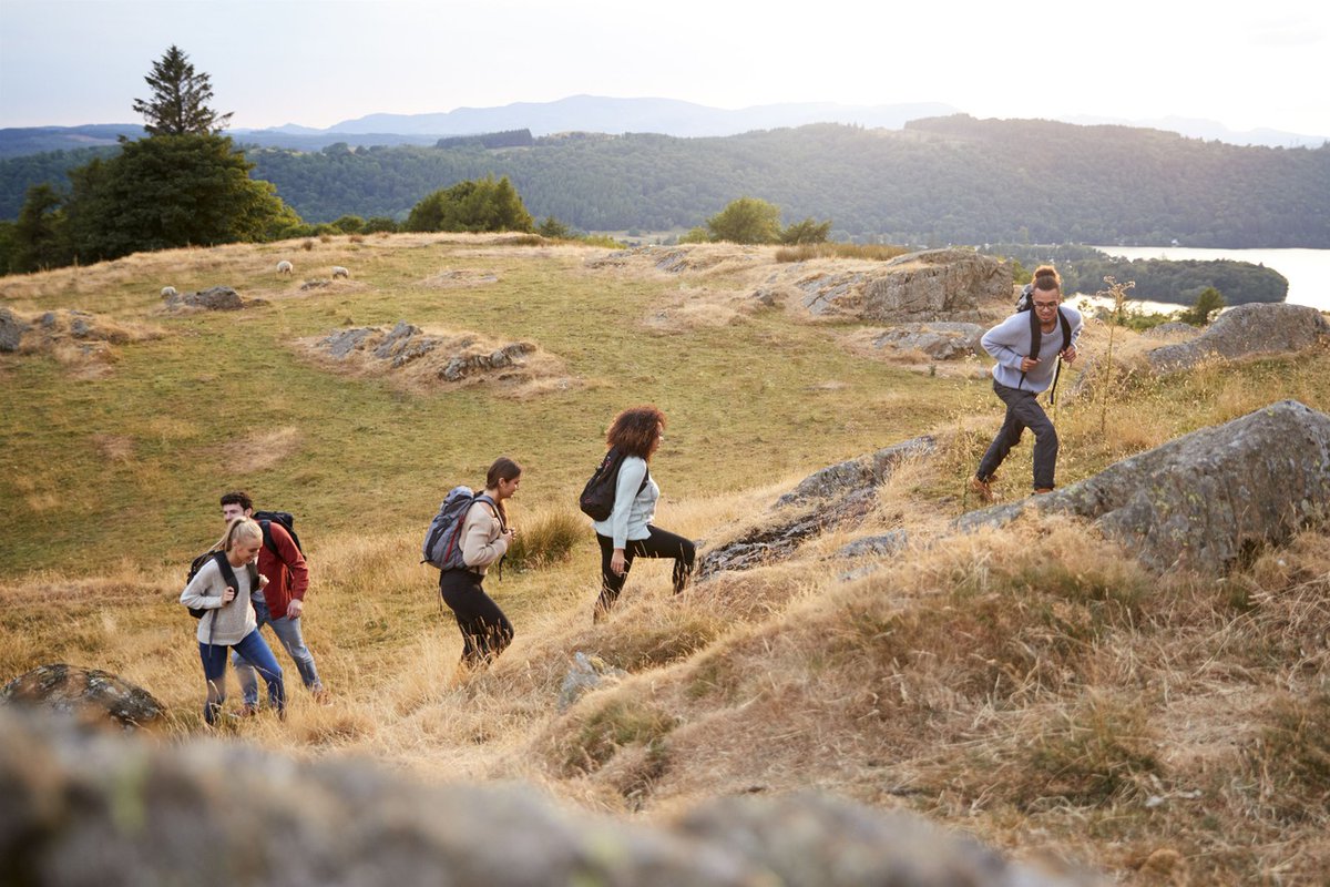Kemtal's tweet image. Nature’s therapy! 🌳 Hiking relieves stress, boosts fitness, and renews your spirit. Hit the trails and let the outdoors heal you. 🌄❤️ #HikeMore