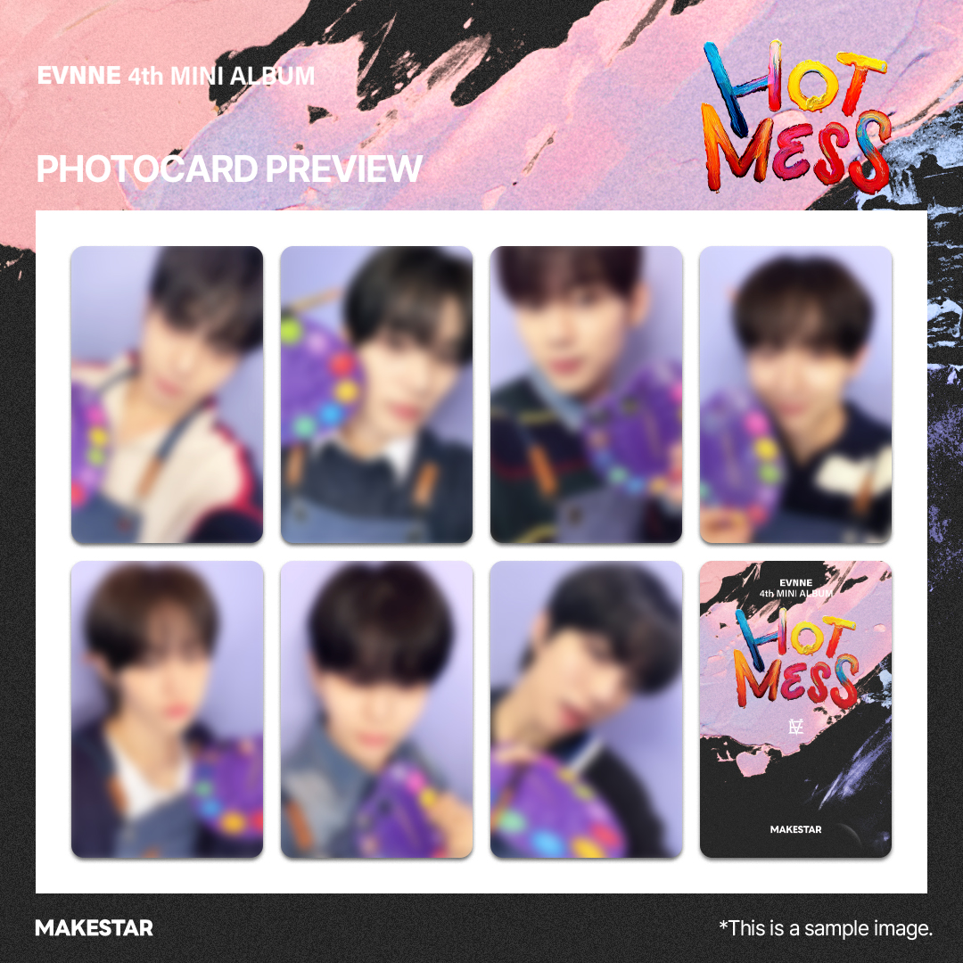 이븐 #EVNNE 4th MINI ALBUM [HOT MESS] (POCAALBUM) PRE-ORDER