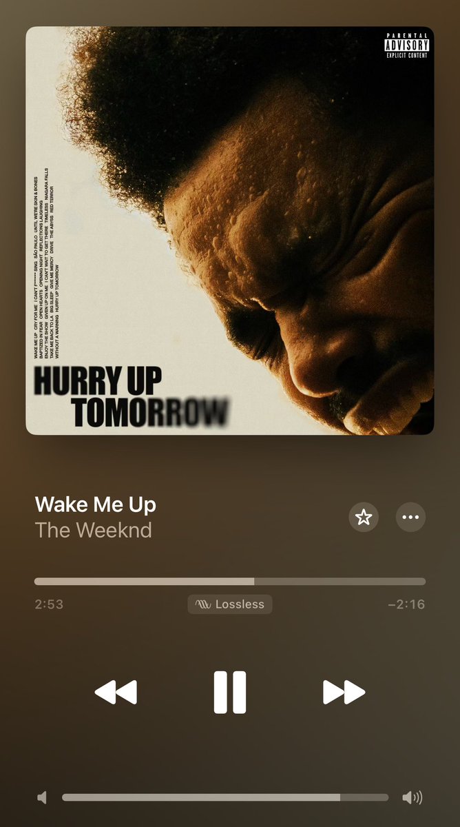 RichiAngelo's tweet photo. Time for Abel ✨ #HurryUpTomorrow https://t.co/kXPIbYPIo9