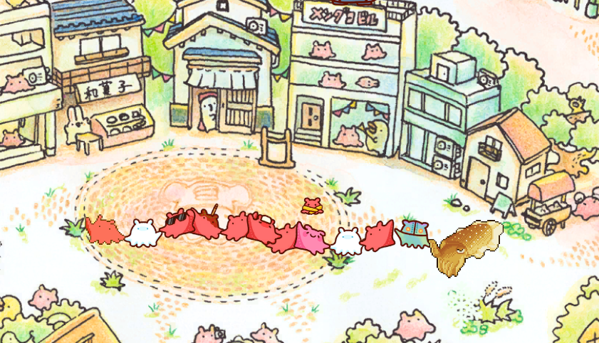 Heartreasureみたいな絵をカラフルにしたマップを歩き回るゲームも無料公開中です!こちらは1月31日24時でサービス終了予定なのでお早めに!
https://t.co/JNU7PYJqZu