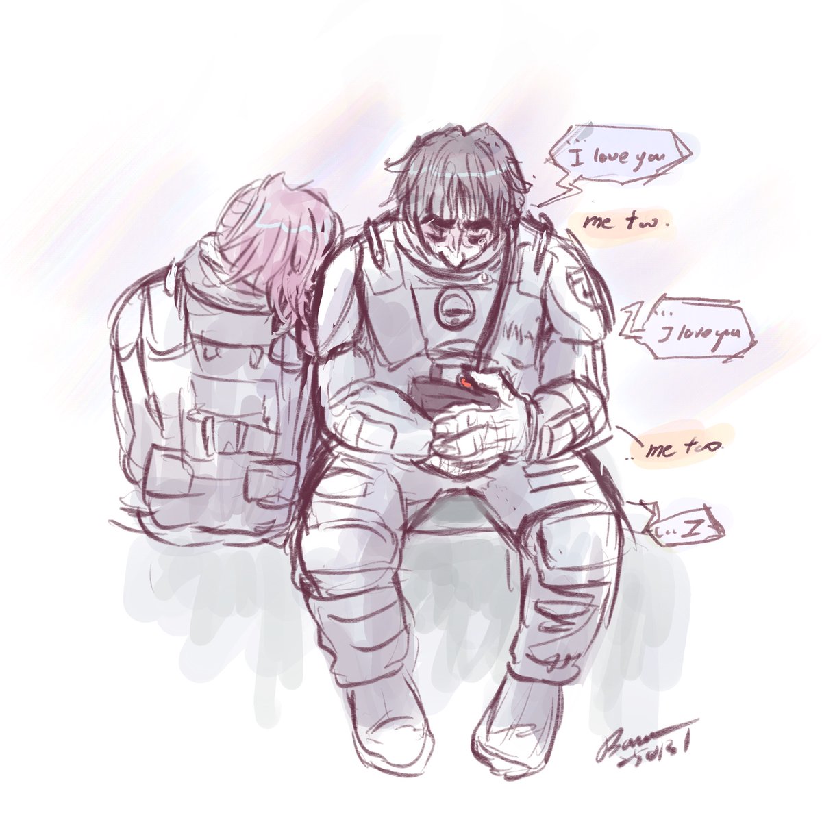 jayvik interstellar au Jayce and Vi failed the mission. When he came back  the ship, he found some messages from Viktor, Viktor knew he had not many  times left, so he confessed