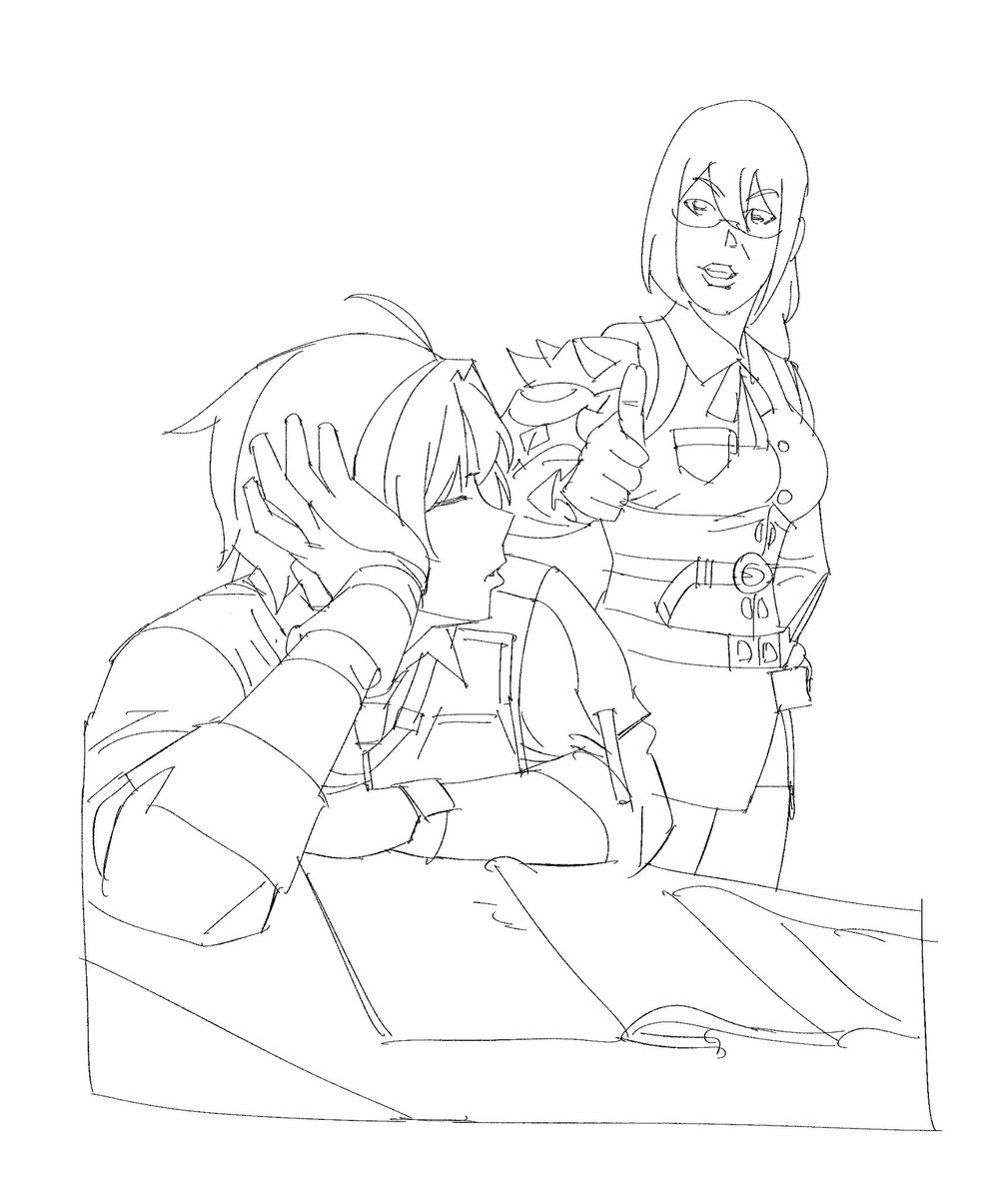 #今月描いた絵を晒そう 
