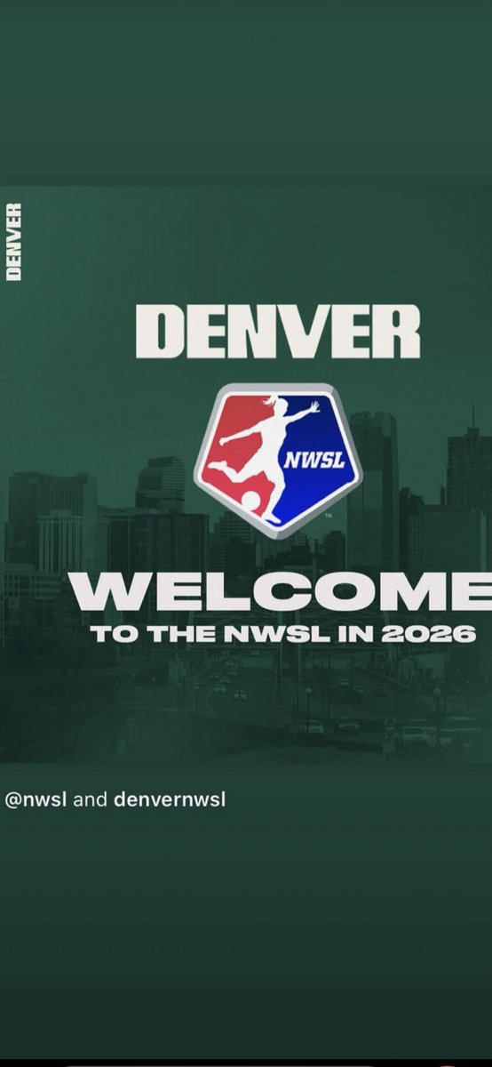 So this is happening! So exciting for all the soccer fans in Colorado! #LFG