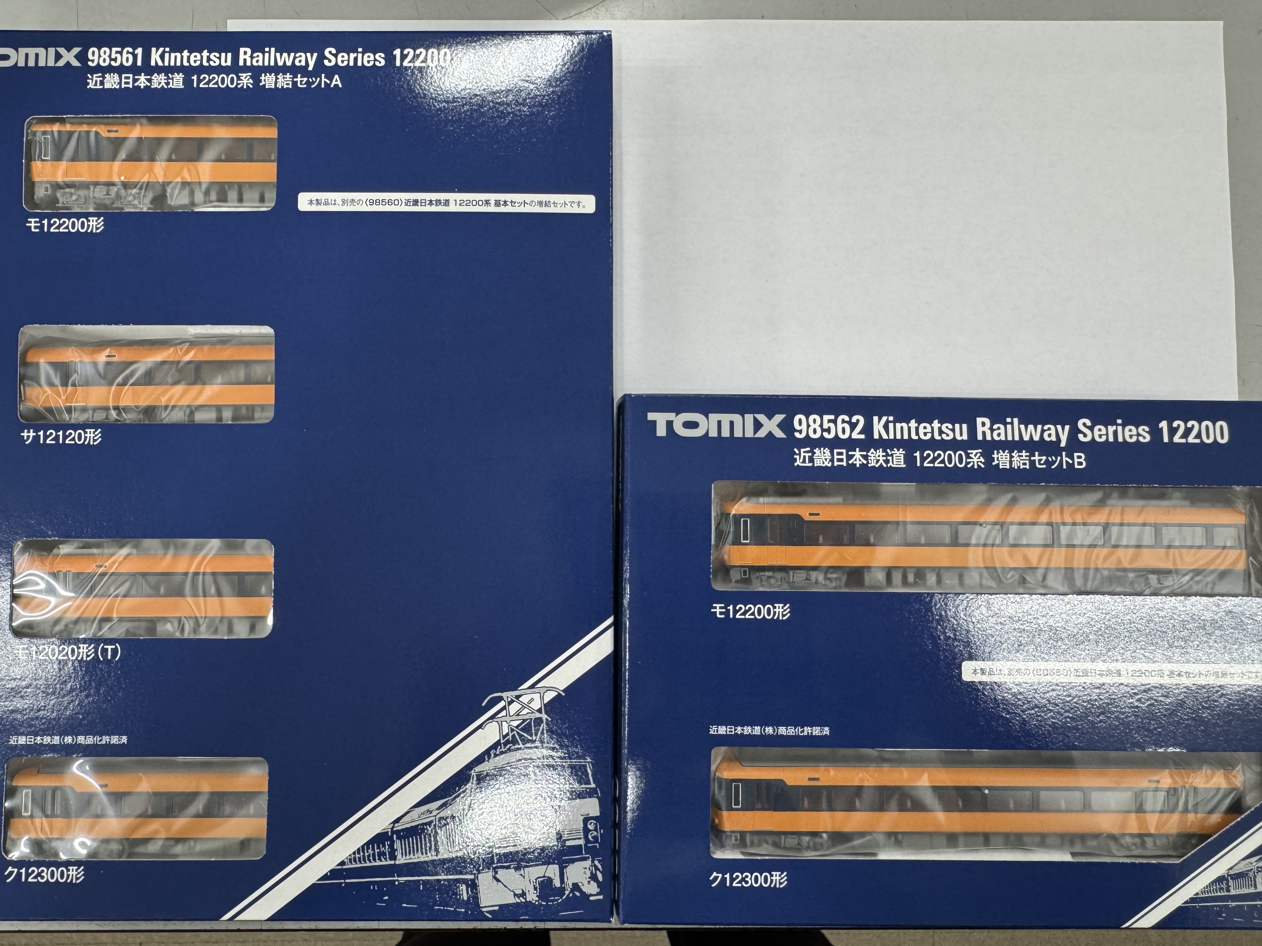 TOMIX 近畿日本鉄道 12200系基本セット 品番：98560 | NGaugeJP