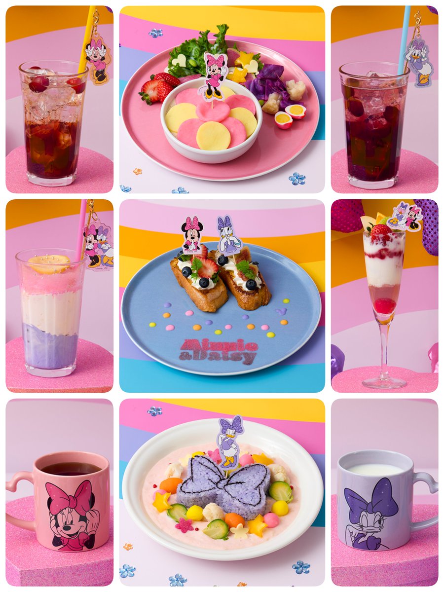 tdr_415's tweet photo. #Disney #ディズニー 
━━━━━━━━━━━━
#OHMYCAFE （オーマイカフェ）
「ミニー＆デイジー」
✎𓂃東京　2月14日〜4月6日
✎𓂃大阪　4月28日～3月30日

「Girls Party」をコンセプトに
おしゃれ好きな2人のハッピーでポジティブなカフェがオープンするよ🩷💜

https://t.co/0M7gI2cIyO https://t.co/fY85Ohqza9