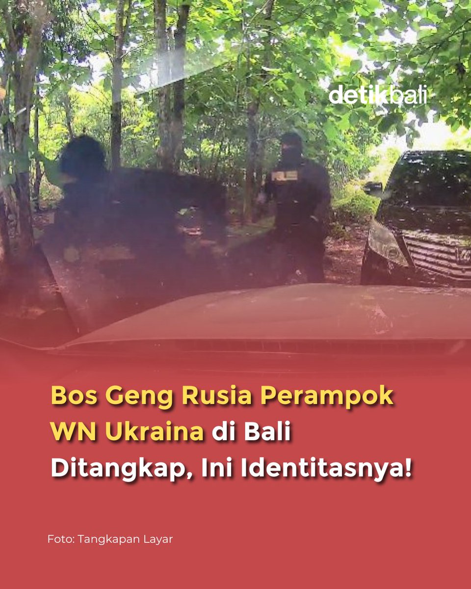 detikbali__'s tweet image. Polda Bali tangkap WN Rusia yang diduga jadi bos geng Rusia pelaku perampokan terhadap WN Ukraina di Ungasan, Bali!

#GengRusia #Perampokan #WNUkraina #BulediBali