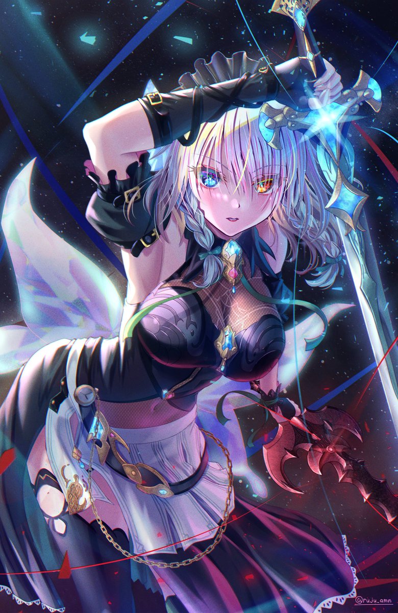 東方「東方LW 十六夜咲夜ブラック 妖剣シルバーブレード・E&血剣