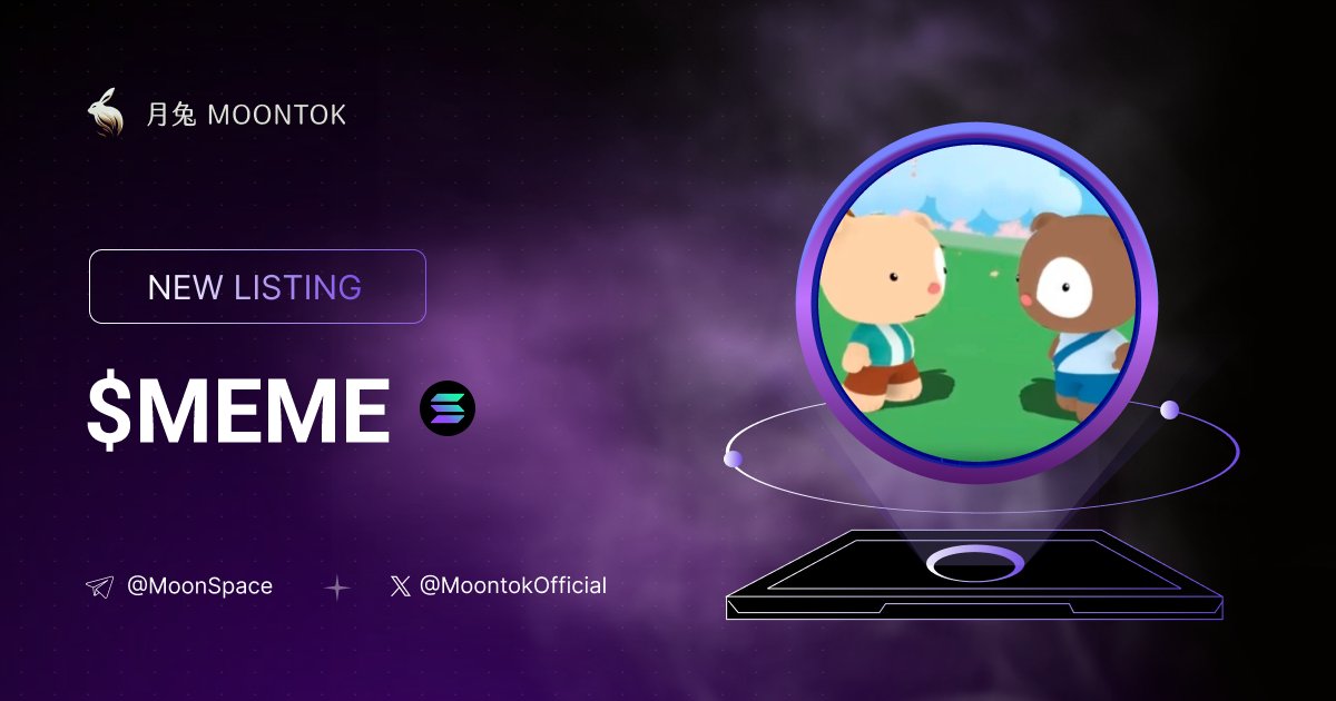 MoontokListing's tweet photo. ⚡ 月兔雷霆 - Moontok Xpress

First Bitcoin Meme ( $MEME )
https://t.co/IHdFmwOJI1

KwsWoTUEpzpVqFwFpjCu8eEGgBgKTGmhm7hUB65pump

LIQ: $66,245 | MC: $270,018

#altcoin #memecoins @MEME_on_Bitcoin @moontokofficial https://t.co/PjIugMvOuo