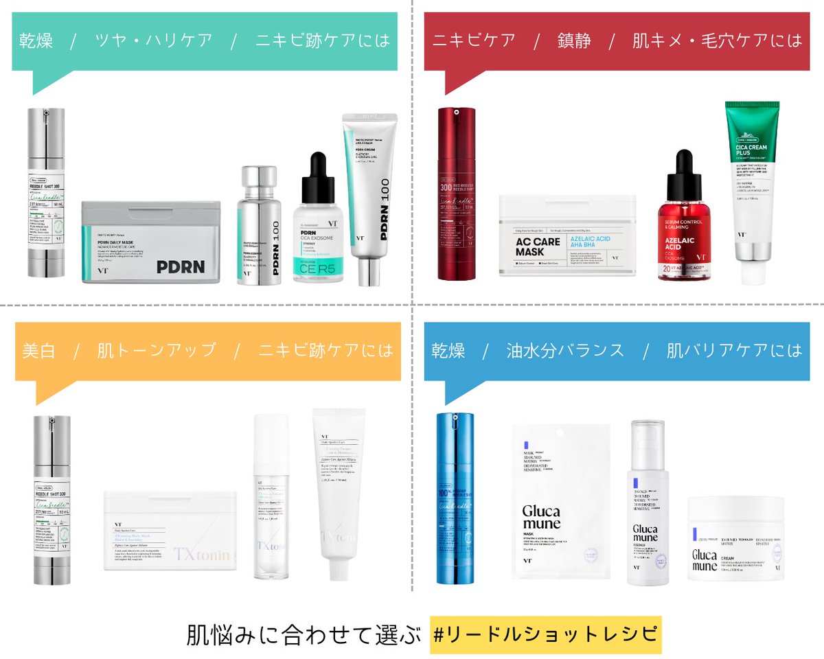 VT コスメティックス リードルショット アゼライン酸 PDRN まとめ売り