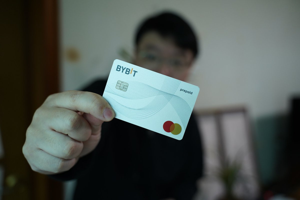 新年快乐大家Bybit Card 大陆用户能申请啦注册Bybit, 充值至少入金100U，可得： 10% 的返现福利（新手30天福利） 5%  额外返现福利（50美金封顶） 用Bybit 卡消费100美金，可得