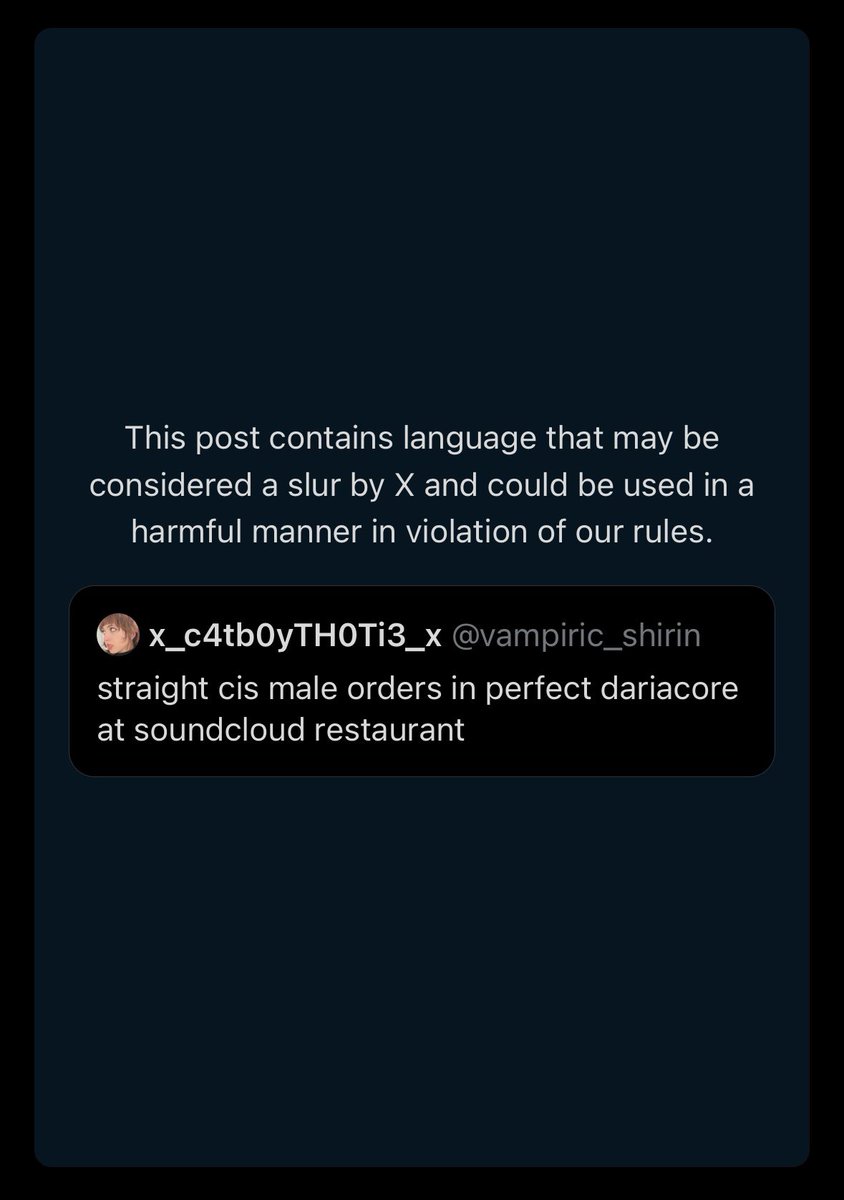 vampiric_shirin's tweet photo. oh sorry  i forgot dariacore is a slur https://t.co/hz7UcHERPP