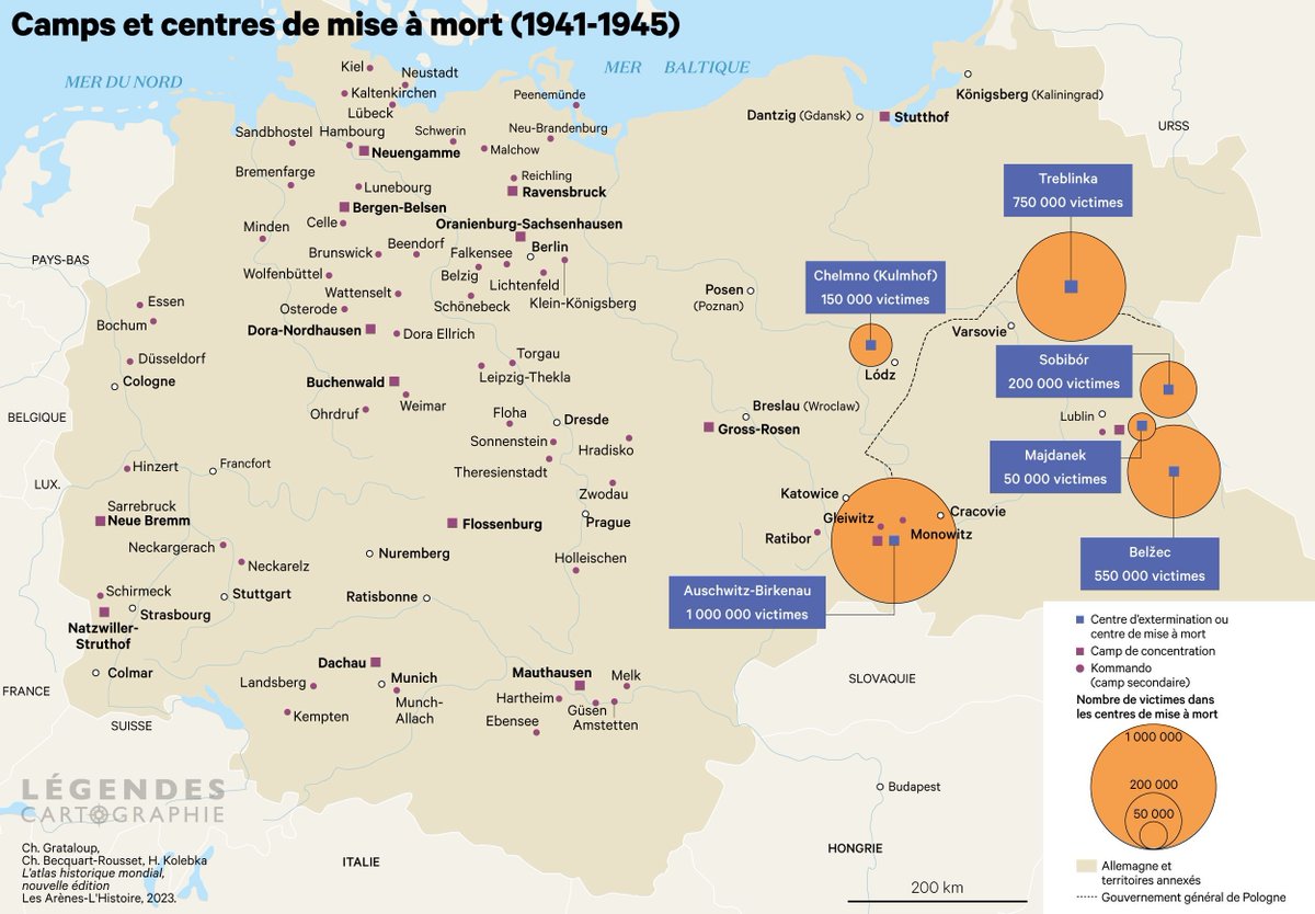 5-7 le système concentrationnaire nazi - Camps et centre de mise à mort (1941-1945)